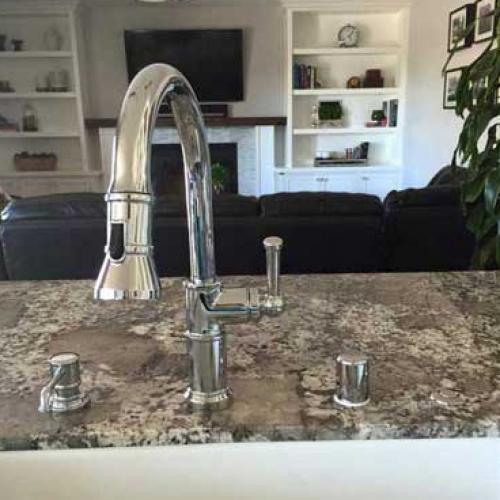 Kitchen Faucet Install